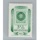ARGENTINA 1961 GJ 1222A ESTAMPILLA NUEVA MINT U$ 10